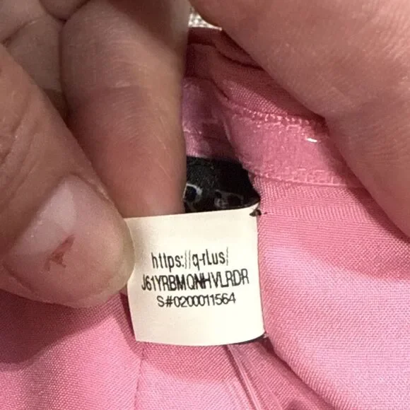 (R7) LAUREN Ralph Lauren Satin One-Shoulder Cocktail Dress in Pink Size 16 - Picture 9 of 16